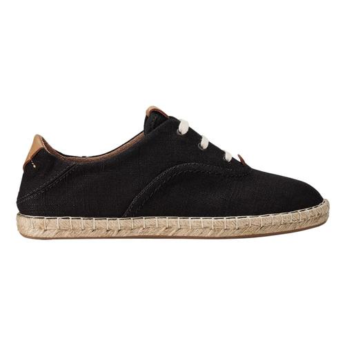 Olukai Women's Kaula Pa'a Li Shoes Black_4040