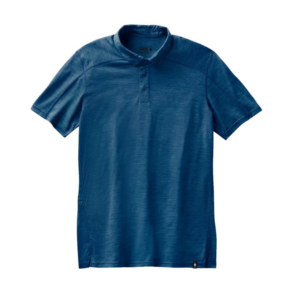 Smartwool Men's Short Sleeve Polo BLUE_G16