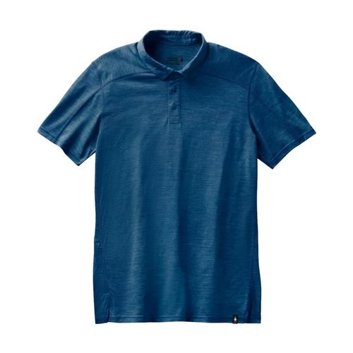 Smartwool Men's Short Sleeve Polo Blue_g16