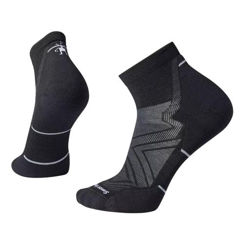 Smartwool Unisex Run Targeted Cushion Ankle Socks Black_001