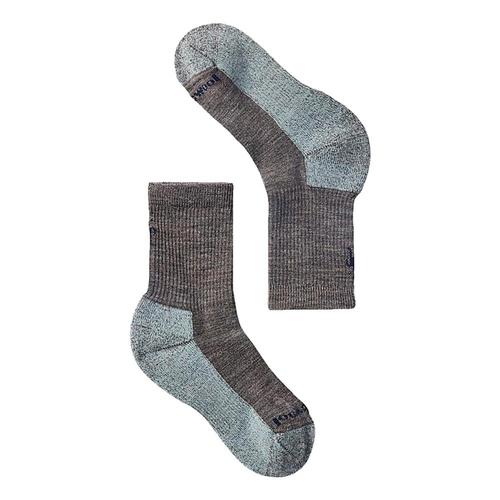 Smartwool Kids Hike Light Cushion Crew Socks Taupe_236