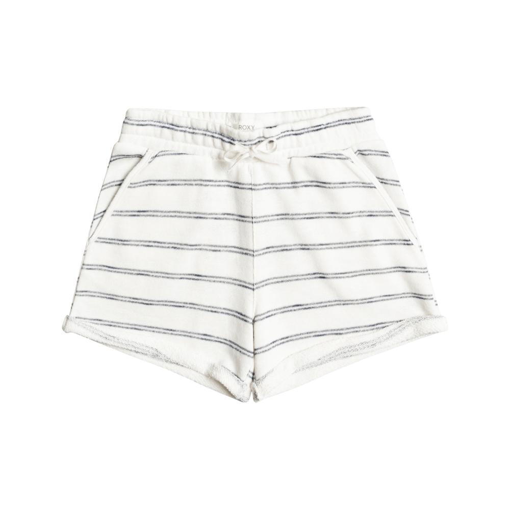 Roxy Girl's Perfect Wave Striped Jogger Shorts NAVYSTRP_XWBW