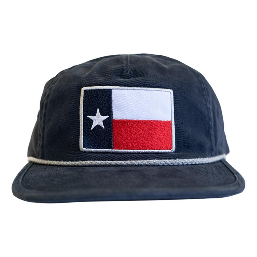 Tumbleweed Texstyles Texas Flag Patch Grandpa Rope Hat NAVY