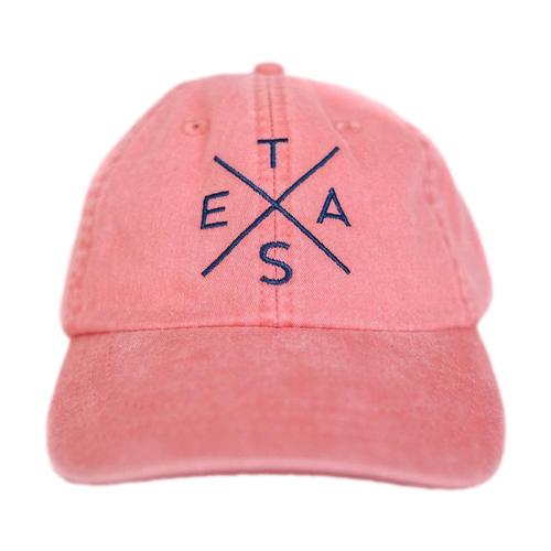 Tumbleweed Texstyles Big X Texas Washed Cotton Twill Hat Pink