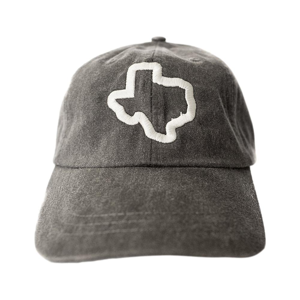 Tumbleweed Texstyles Thick Texas Outline Washed Twill Hat BLACK