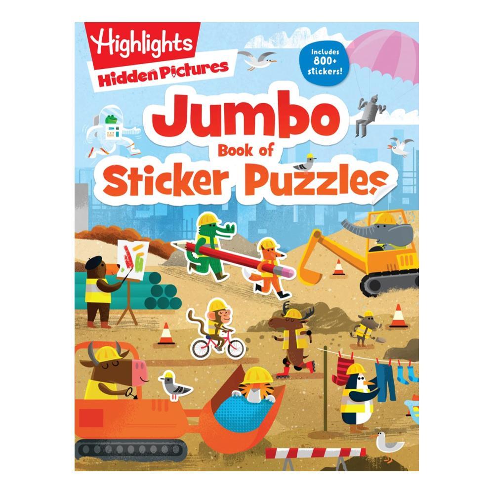  Jumbo Book Of Sticker Puzzles By Highlights