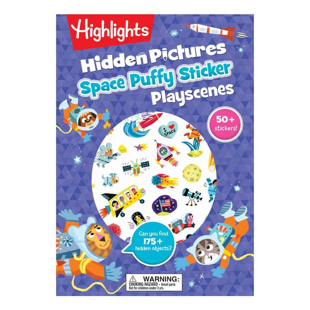  Space Hidden Pictures Puffy Sticker Playscenes By Highlights