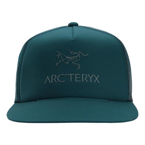 Arc'teryx Logo Flat Brim Trucker Hat Labyrinth