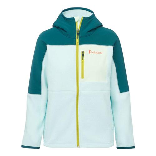 Cotopaxi Women's Abrazo Hooded Full-Zip Fleece Jacket Oceanice