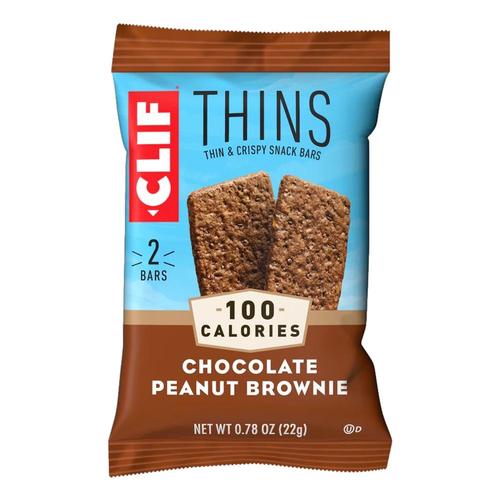 Clif Bar Thins Chocolate Peanut Brownie Snack Bars Chc.Pnt.Brn