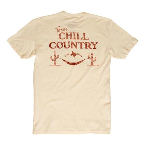 Texas Hill Country Provisions Unisex Texas Chill Country Feather Grass Tee Vintwhite