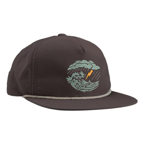 Howler Brothers Unstructured Snapback Hat - Turbulent Waters Charcoal