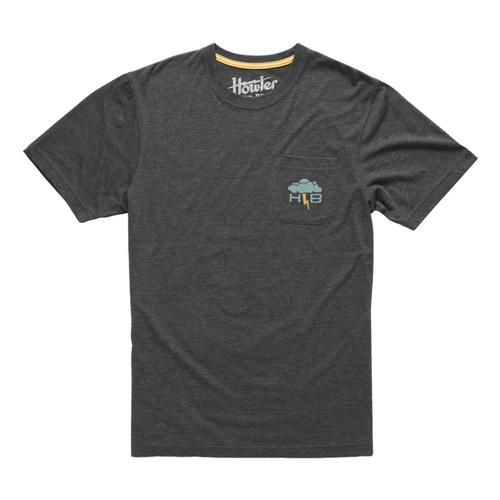 Howler Brothers Men's Select Pocket T-Shirt - Turbulent Waters Charcoal