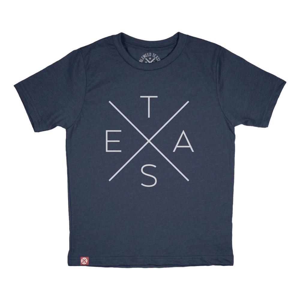 Tumbleweed Texstyles Kids Texas X T-Shirt NAVY_A7