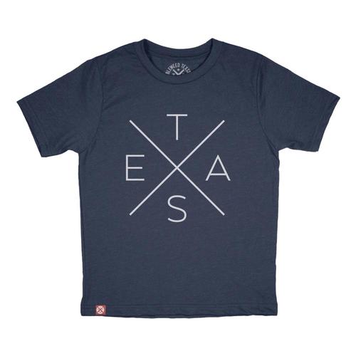 Tumbleweed Texstyles Kids Texas X T-Shirt Navy_a7