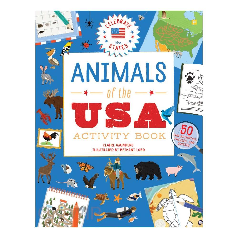  Animals Of The Usa Activity Book By Claire Saunders