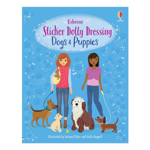 Sticker Dolly Dressing Dogs & Puppies by Fiona Watt