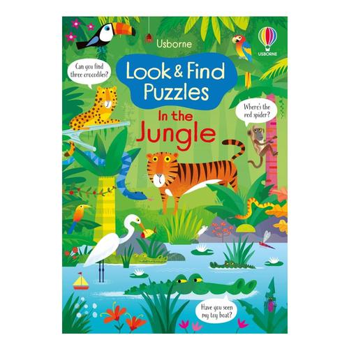 Look and Find Puzzles, In the Jungle by Kirsteen Robson