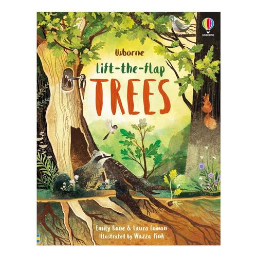 Lift-the-Flap, Trees by Emily Bone
