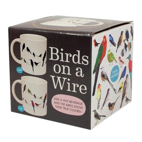 Unemployed Philosophers Guild Birds on a Wire Mug