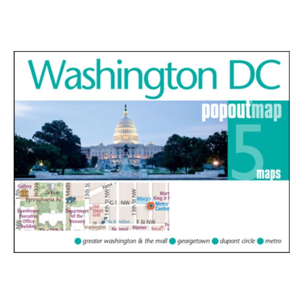  Washington Dc Popout Map
