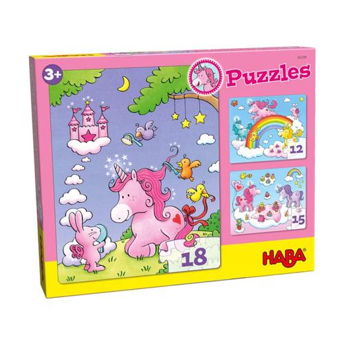 HABA Unicorn Glitterluck Puzzles