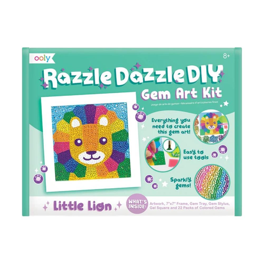  Ooly Razzle Dazzle Diy Gem Art Kit - Little Lion