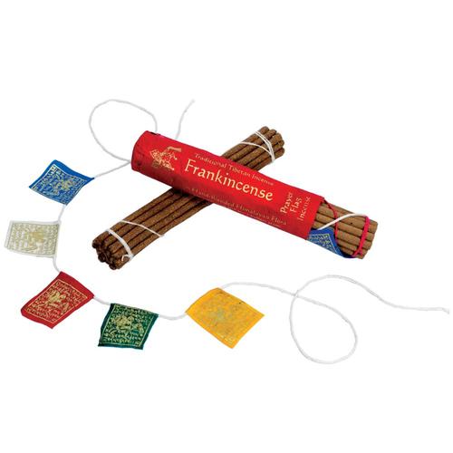 Tibet Collection Prayer Flag Incense: Frankincense Set