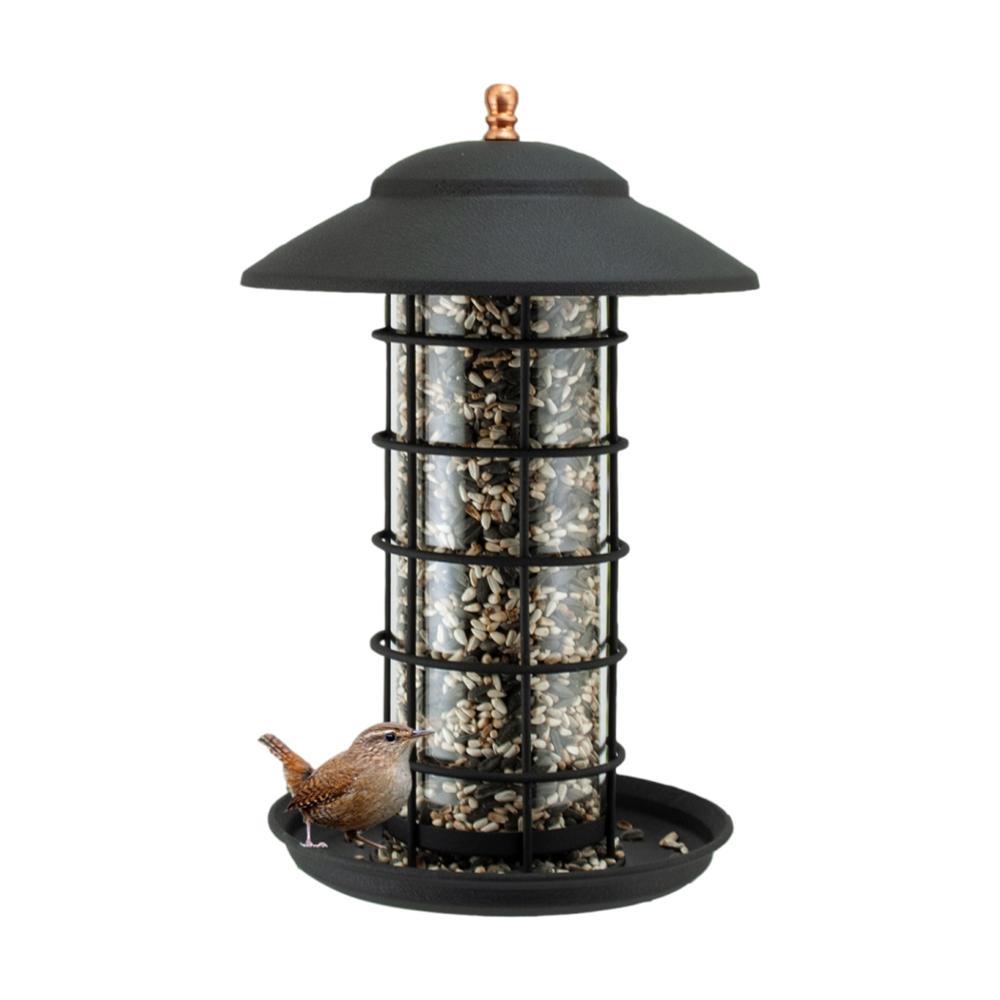  Woodlink Modern Farmhouse Metal And Glass Seed Feeder