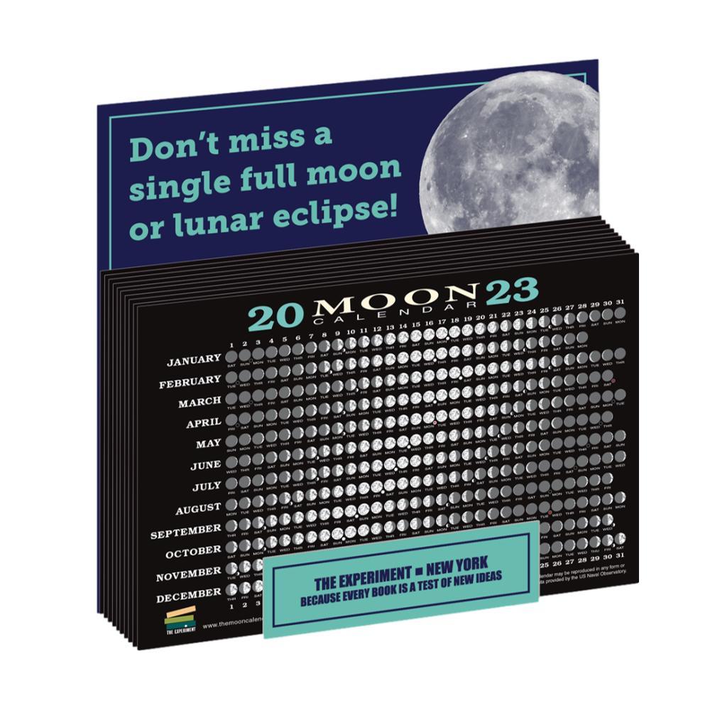  2023 Moon Calendar Card By Kim Long