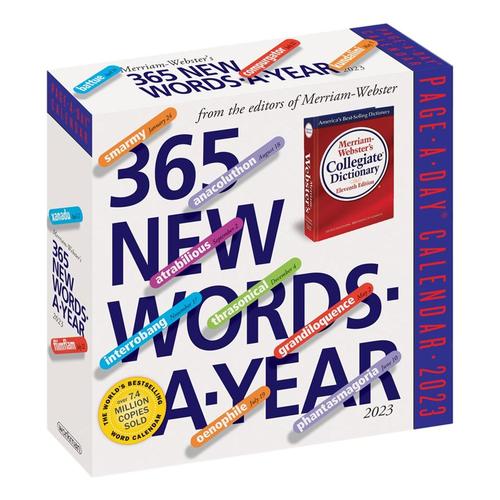 365 New Words-A-Year Page-A-Day Calendar 2023 by Workman Calendars