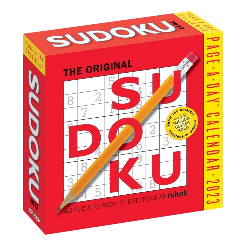  Original Sudoku Page- A- Day Calendar 2023 By Workman Calendars