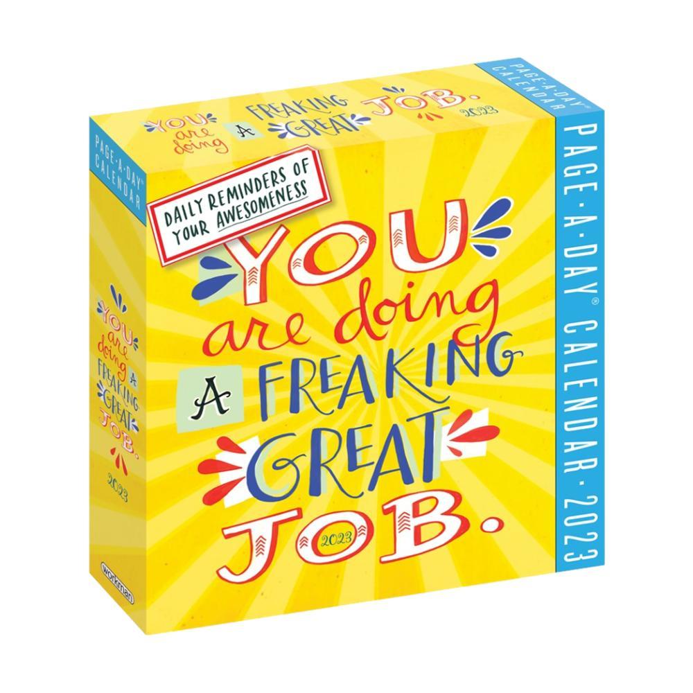  You Are Doing A Freaking Great Job Page- A- Day Calendar 2023 By Workman Calendars
