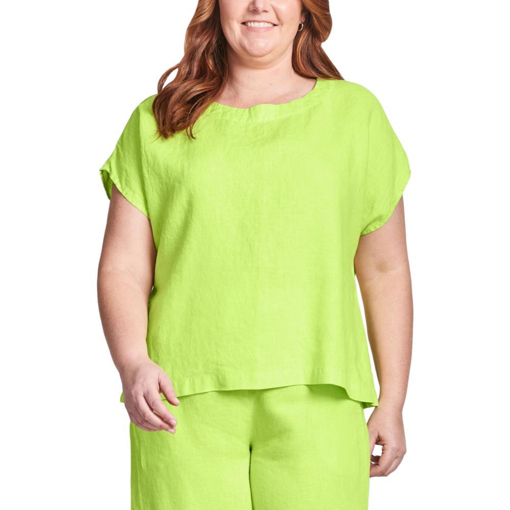 FLAX Women's Starling Top CHARTREUSE