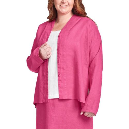 FLAX Women's Alluring Blouse Rose