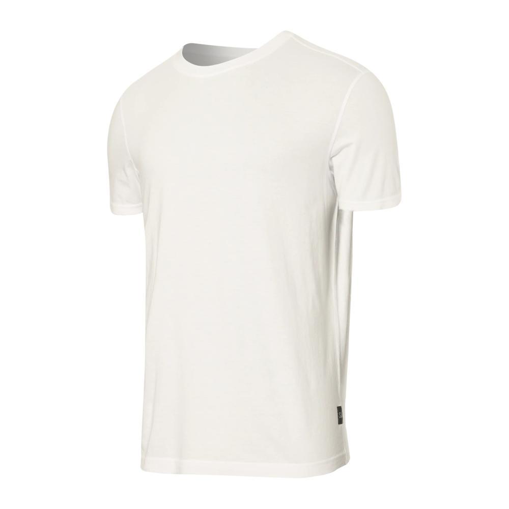 Saxx Men's 3Six Five Men's Short Sleeve Crew Shirt WHITE_WHI