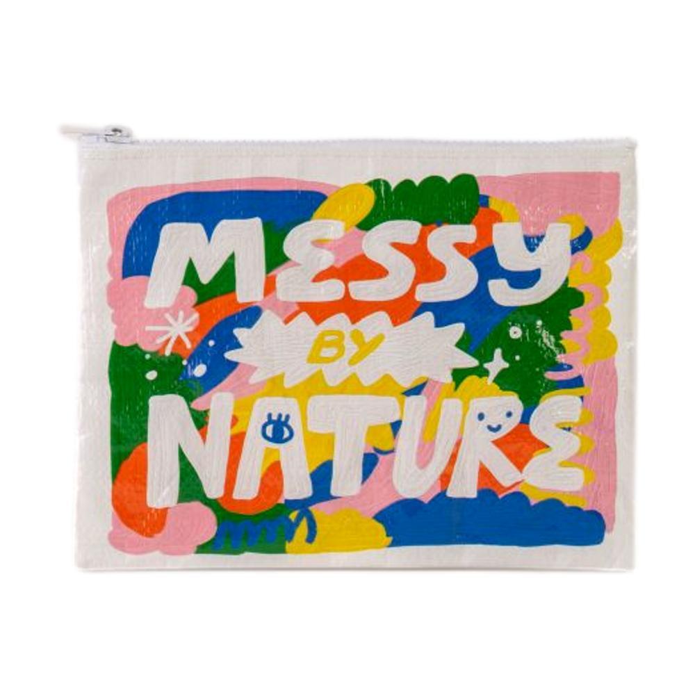  Blue Q Messy By Nature Zipper Pouch