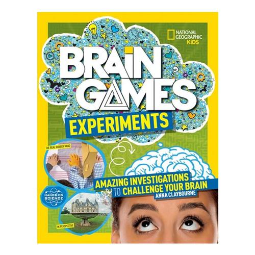 National Geographic Kids Brain Games: Experiments by Anna Claybourne