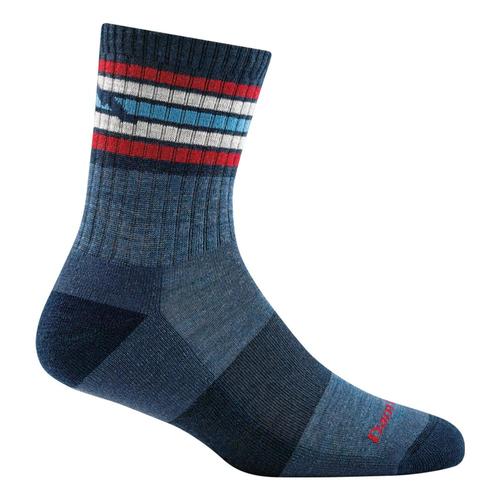 Darn Tough Kids Kelso Micro Crew Lightweight Hiking Socks Denim