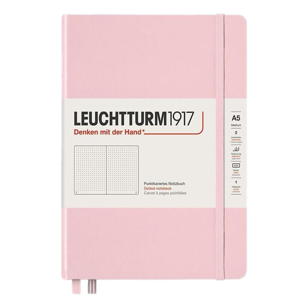 Leuchtturm1917 Hardcover Medium Dotted Notebook POWDER