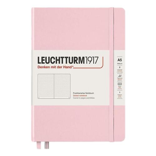 Leuchtturm1917 Hardcover Medium Dotted Notebook Powder
