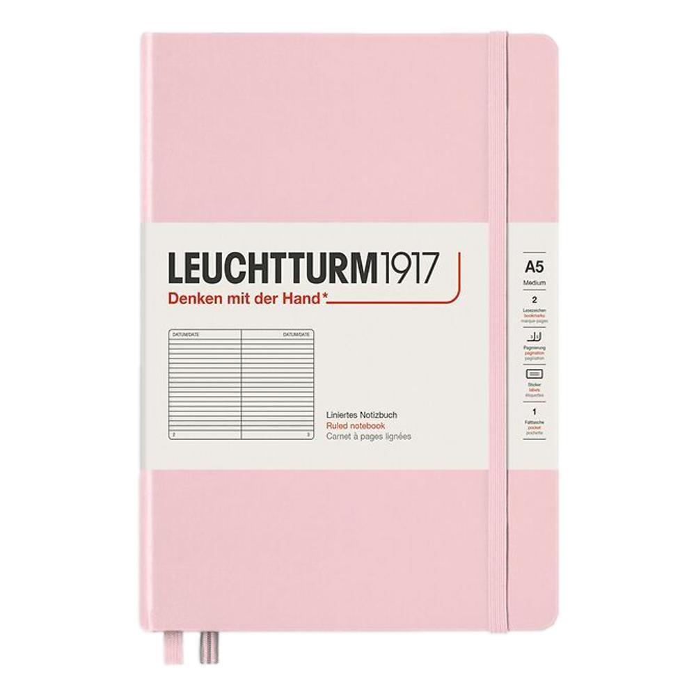Leuchtturm1917 Hardcover Medium Ruled Notebook POWDER