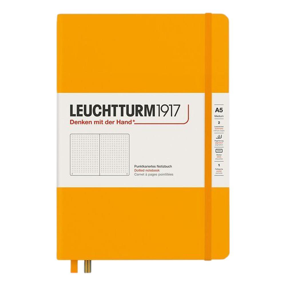 Leuchtturm1917 Hardcover Medium Dotted Notebook RISING_SUN