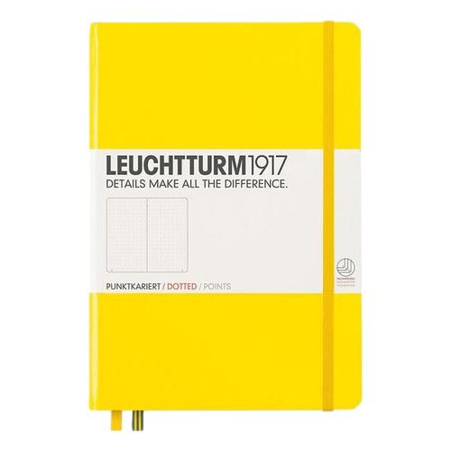 Leuchtturm1917 Hardcover Medium Dotted Notebook Lemon