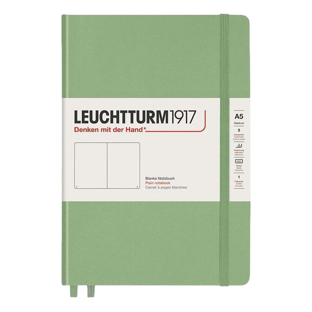 Leuchtturm1917 Hardcover Medium Blank Notebook SAGE