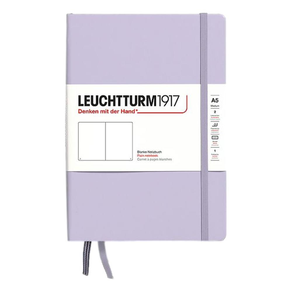 Leuchtturm1917 Hardcover Medium Blank Notebook LILAC
