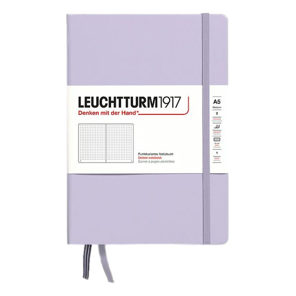 Leuchtturm1917 Hardcover Medium Dotted Notebook LILAC