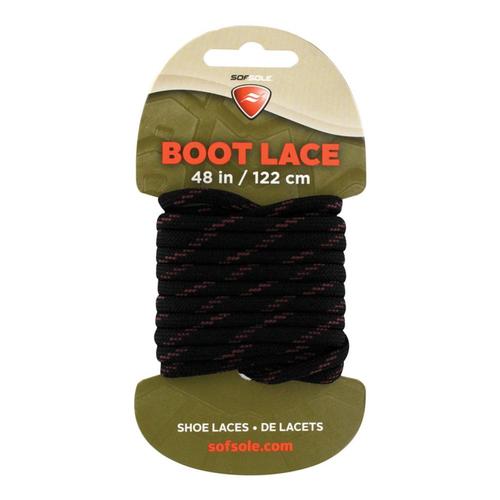 Liberty Mountain Waxed Sof Sole Boot Laces - 48in Blk/Tan