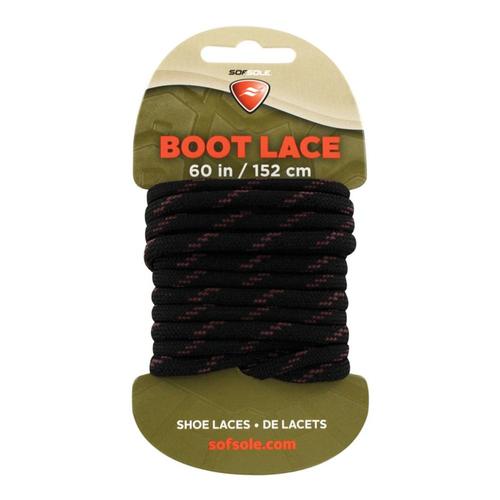Liberty Mountain Waxed Sof Sole Boot Laces - 60in Blk/Tan