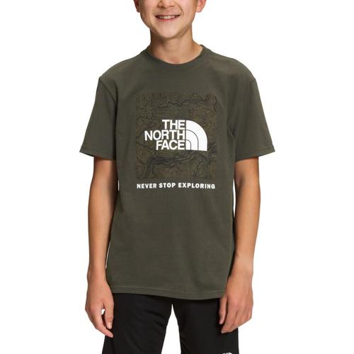The North Face Boys Short-Sleeve Graphic Tee Taupegrn_21l